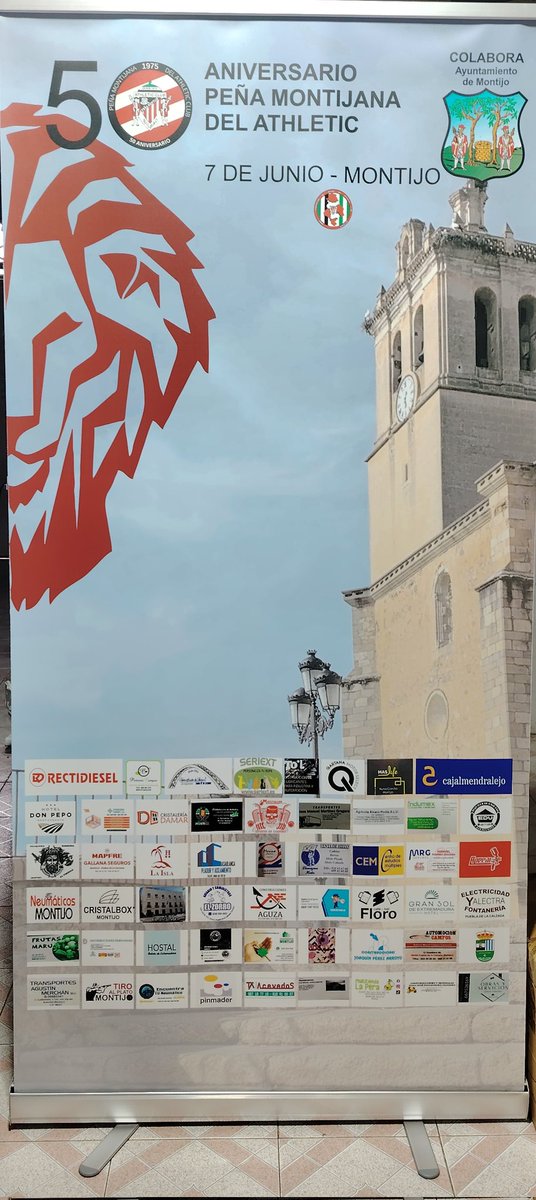 Ya tenemos nuestro cartel anunciador de nuestro 50 aniversario,te esperamos