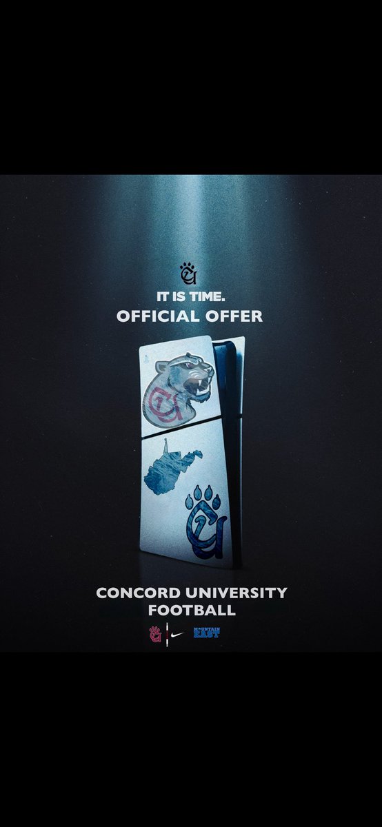 XvavierS's tweet photo. After a great conversation with Coach Johnson, I am honored to receive an D2 offer from Concord University. @CUCoachEdwards @CoachDCJohnson @ConcordFootball https://t.co/2uQCwzvpjy