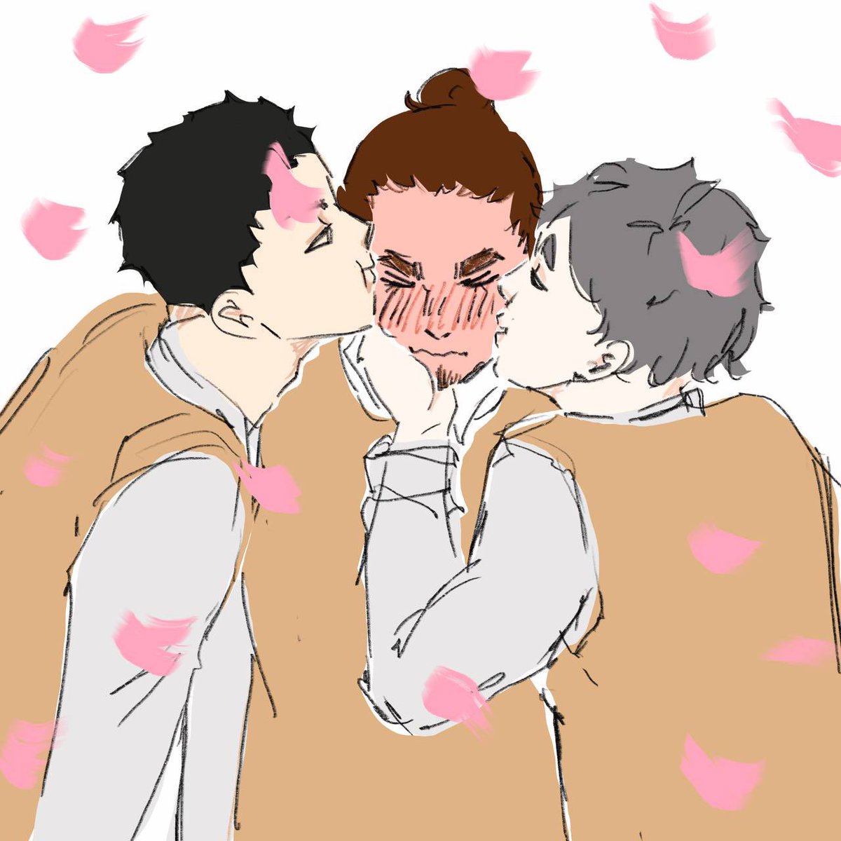 #haikyuu 
#haikyuufanart 
#asahiazumane
#daichisawamura 
#sugawarakoushi