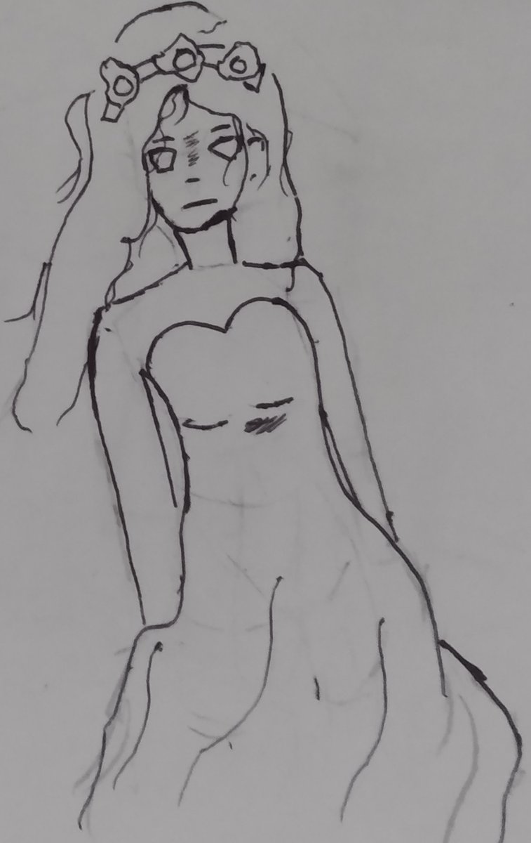 Aguitadeco87359's tweet photo. Un dibujo de Monique y la esposa de magma #MinecraftS https://t.co/ccTgbwDAYM