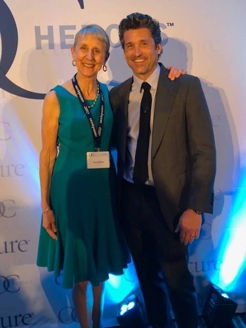 OvCa_OR_WA's tweet photo. Throwback to 7 years ago when our co-founder Diane O. met Patrick Dempsey. The Dempsey Center is doing great work for #ovariancancer. https://t.co/bxwhIRCWFX