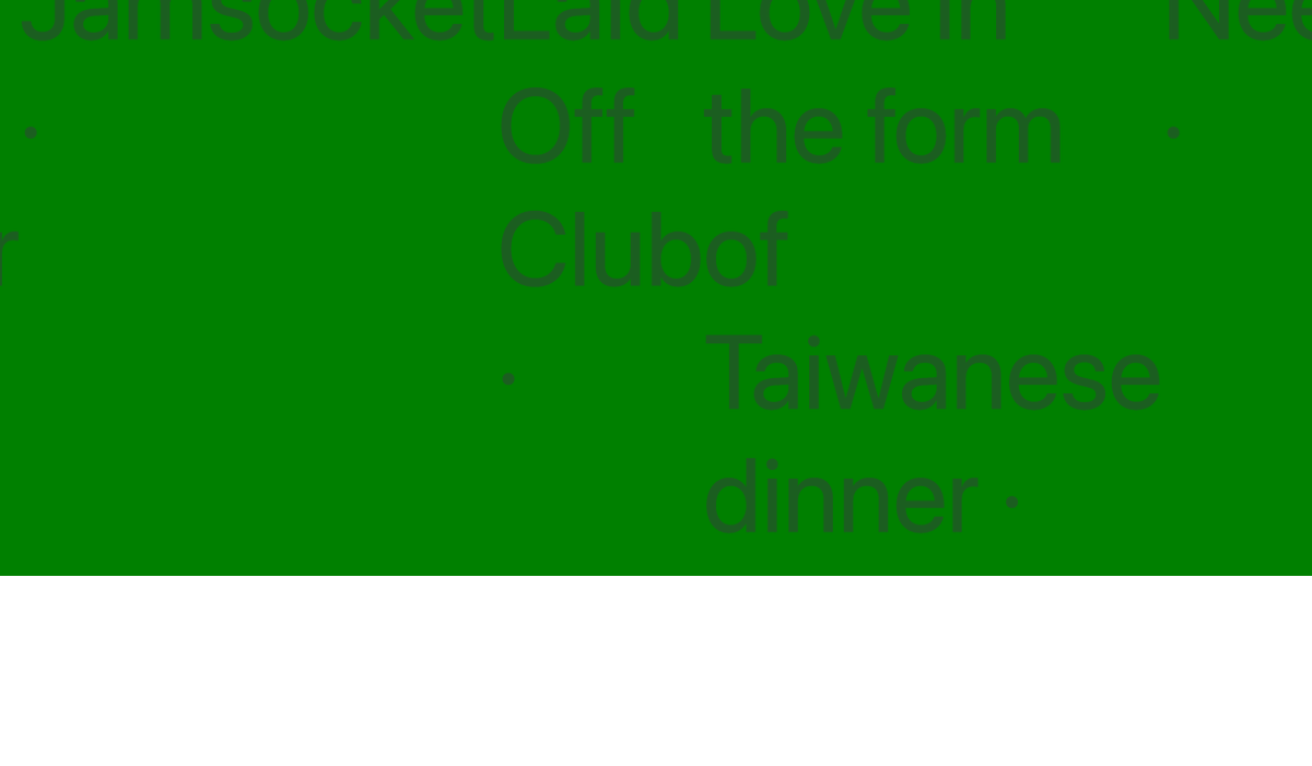 i love when a single css mistake reminds me that coding is just another form of wandering 

today, i witnessed the stray interpunct falling like snow