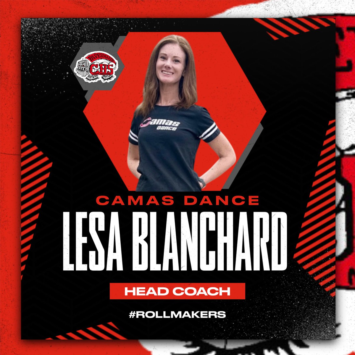 📣NEW HEAD COACH📣

Camas High School is excited to name Lesa Blanchard our next Head Dance Coach!  Coach Blanchard returns to this role after building the Skyridge Dance program into annual state contenders.  Great things ahead for Camas Dance!