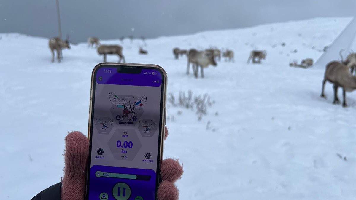 DorotaStepien1's tweet photo. Have you ever seen Bee near to the North Pole? They are here, delivered to Santa 😍

It is pure pleasure to move with @The_Life_Bomb 
It is motivation to move even when it is freezing. 

Move and earn!

https://t.co/hOYlyF4sVz

#m2e #TLBLover #Solana #TheLifeBomb https://t.co/T1BLlpx09J