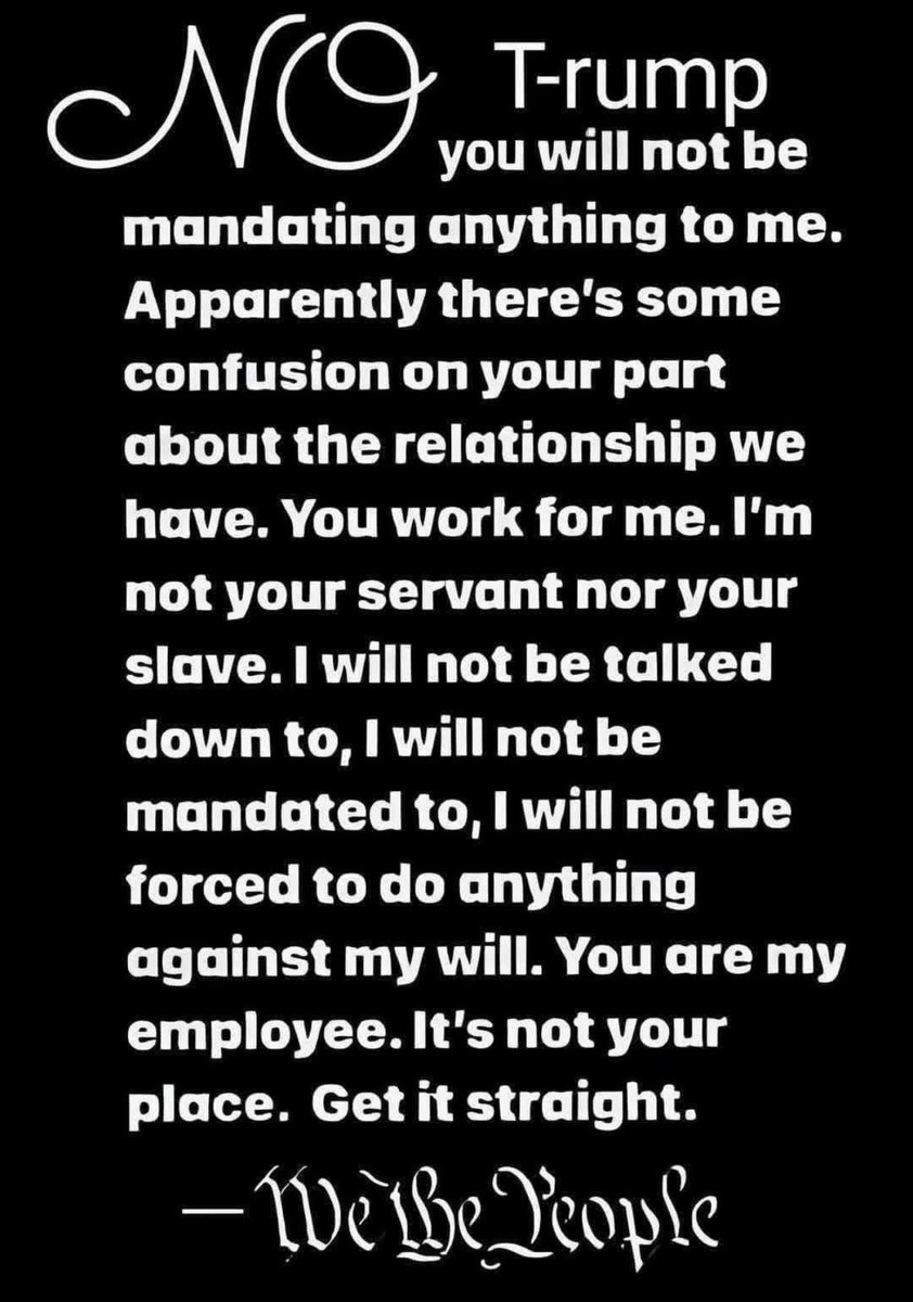 Read it…then read it again you MORON!!!  <a href="/realDonaldTrump/">Donald J. Trump</a>