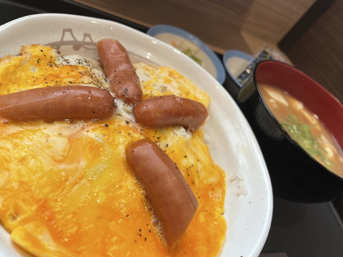 今日の朝ごはん。