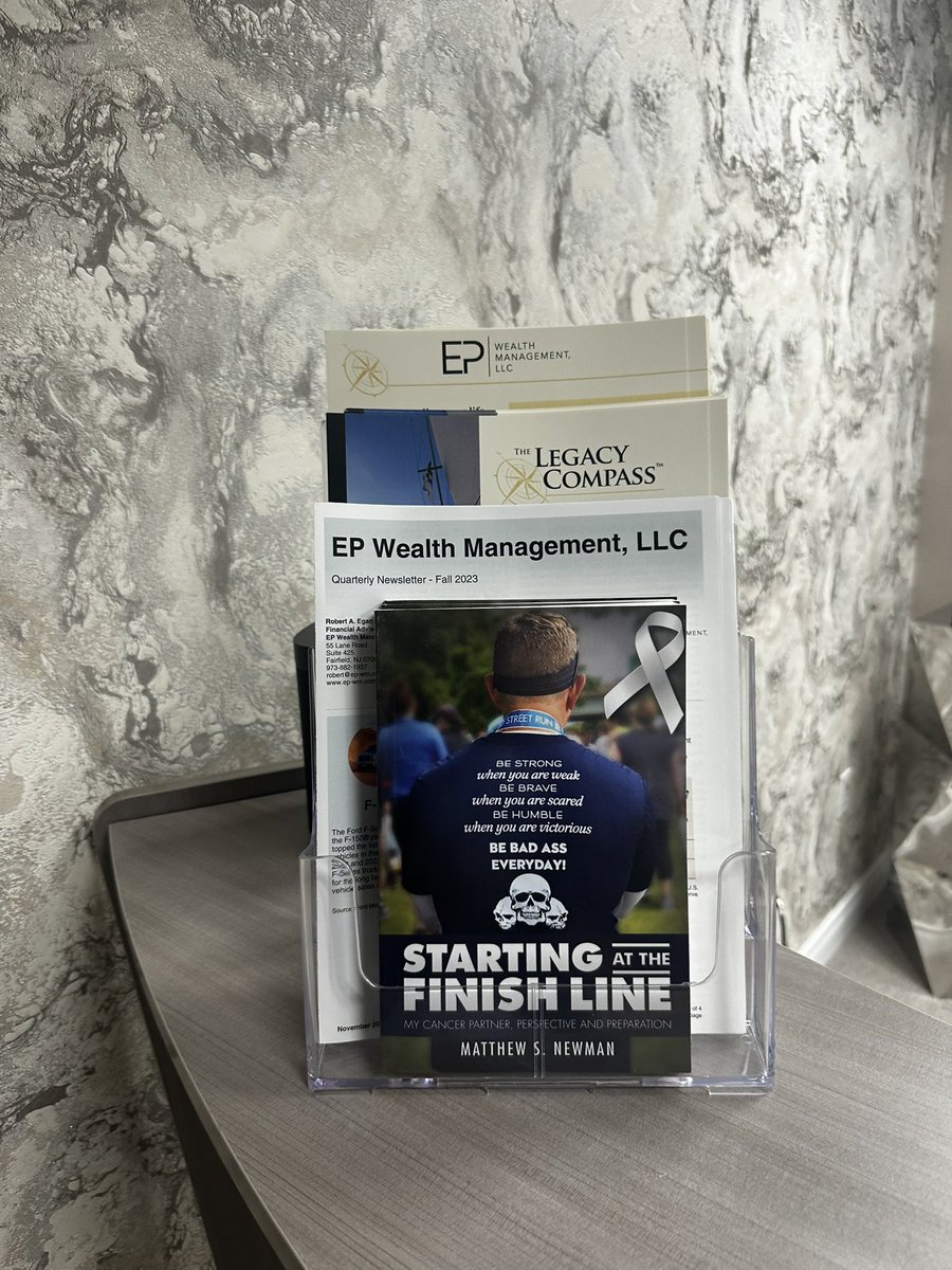 I was visiting a #financialadvisor this week who is a close friend. When I walked into the office, I saw my book on the receptionists counter. It quickly reminded me it was almost 7-years ago to the day that it came out. It’s amazing how quickly time goes by. #mystory #cancer