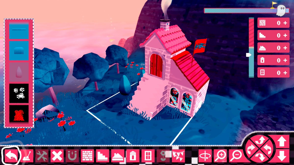 ATTENTION INDIEDEVS 
Show off your art style
(random castles)