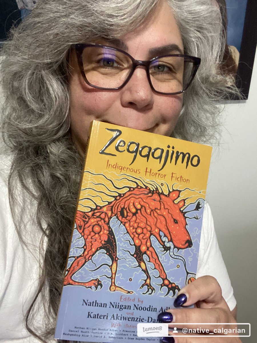 N8V_Calgarian's tweet image. Zegaajimo came in the mail! (So excited!) #indigenousbooks #Indigenous