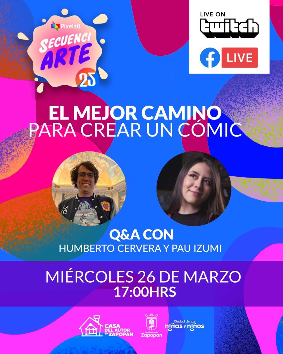 Pixelatl's tweet photo. Ya estamos en el Instagram LIVE de Pixelatl para este importante Q&amp;A

¡Ahora nos vemos!

#Secuenciarte #EncataElMundo https://t.co/CqicHlKbxq