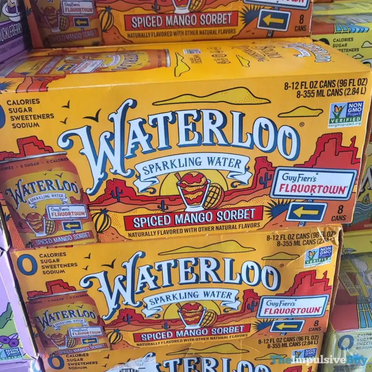 guhlo's tweet photo. Incredible flavors from the Waterloo &amp; Guy Fieri Flavortown Collaboration (h/t @theimpulsivebuy) 

can't wait to try https://t.co/A0RQV5y4xS