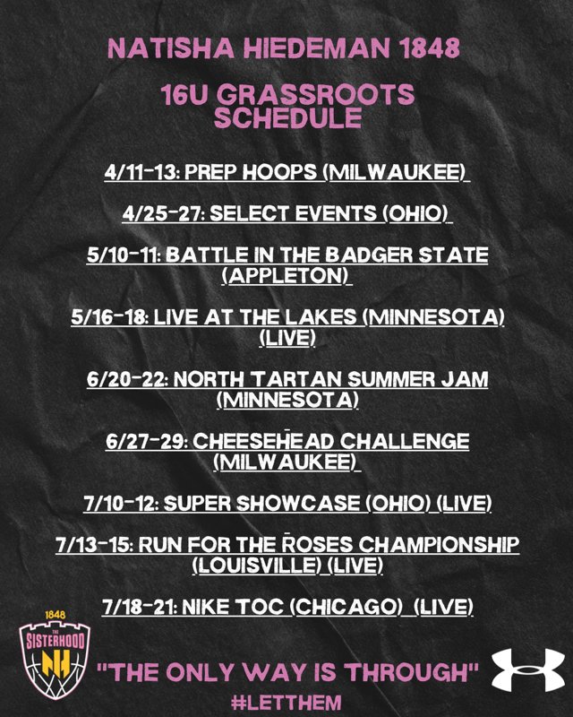 Kendall Schmitz (@kk_schmitz27) on Twitter photo Can't wait!! Our team is loaded with next level talent that plays fast, strong, and smart. This is a must see team, and our lock down defense will impress 😤
<a href="/Gvance_hoops/">Gwenyth Vance (Streblow)</a> <a href="/BradyJ_Peterson/">Brady Peterson🇵🇷</a> <a href="/GMacHoops/">Grant McGinnis</a> <a href="/pgh_lisa/">PrepGirlsHoopsLisa</a> <a href="/TheMRR7/">The Midwest Recruiting Resource</a> Can't wait!! Our team is loaded with next level talent that plays fast, strong, and smart. This is a must see team, and our lock down defense will impress 😤
<a href="/Gvance_hoops/">Gwenyth Vance (Streblow)</a> <a href="/BradyJ_Peterson/">Brady Peterson🇵🇷</a> <a href="/GMacHoops/">Grant McGinnis</a> <a href="/pgh_lisa/">PrepGirlsHoopsLisa</a> <a href="/TheMRR7/">The Midwest Recruiting Resource</a>