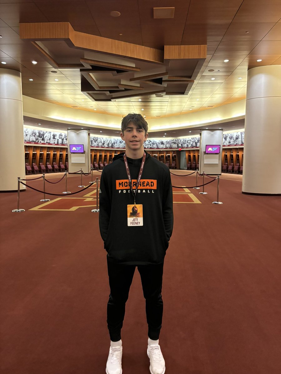 Jett Feeney (@jettfeeney3) on Twitter photo I want to thank <a href="/GopherFootball/">Minnesota Football</a> for a great day! Appreciate the time that <a href="/Coach_Fleck/">P.J. Fleck</a> <a href="/CoachHarbaugh/">Greg Harbaugh, Jr.</a> <a href="/CoachKOHara/">Keegan O'Hara</a> spent with me. #Skiumah I want to thank <a href="/GopherFootball/">Minnesota Football</a> for a great day! Appreciate the time that <a href="/Coach_Fleck/">P.J. Fleck</a> <a href="/CoachHarbaugh/">Greg Harbaugh, Jr.</a> <a href="/CoachKOHara/">Keegan O'Hara</a> spent with me. #Skiumah
