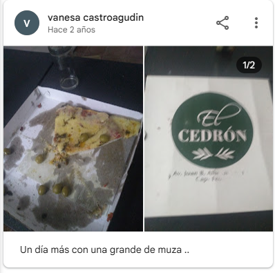statexfsofi's tweet photo. Mi novio me estaba mostrando una pizzería a la que me quiere llevar y nos encontramos con una señora muy fanática del lugar al parecer https://t.co/n6GRoWKcDm