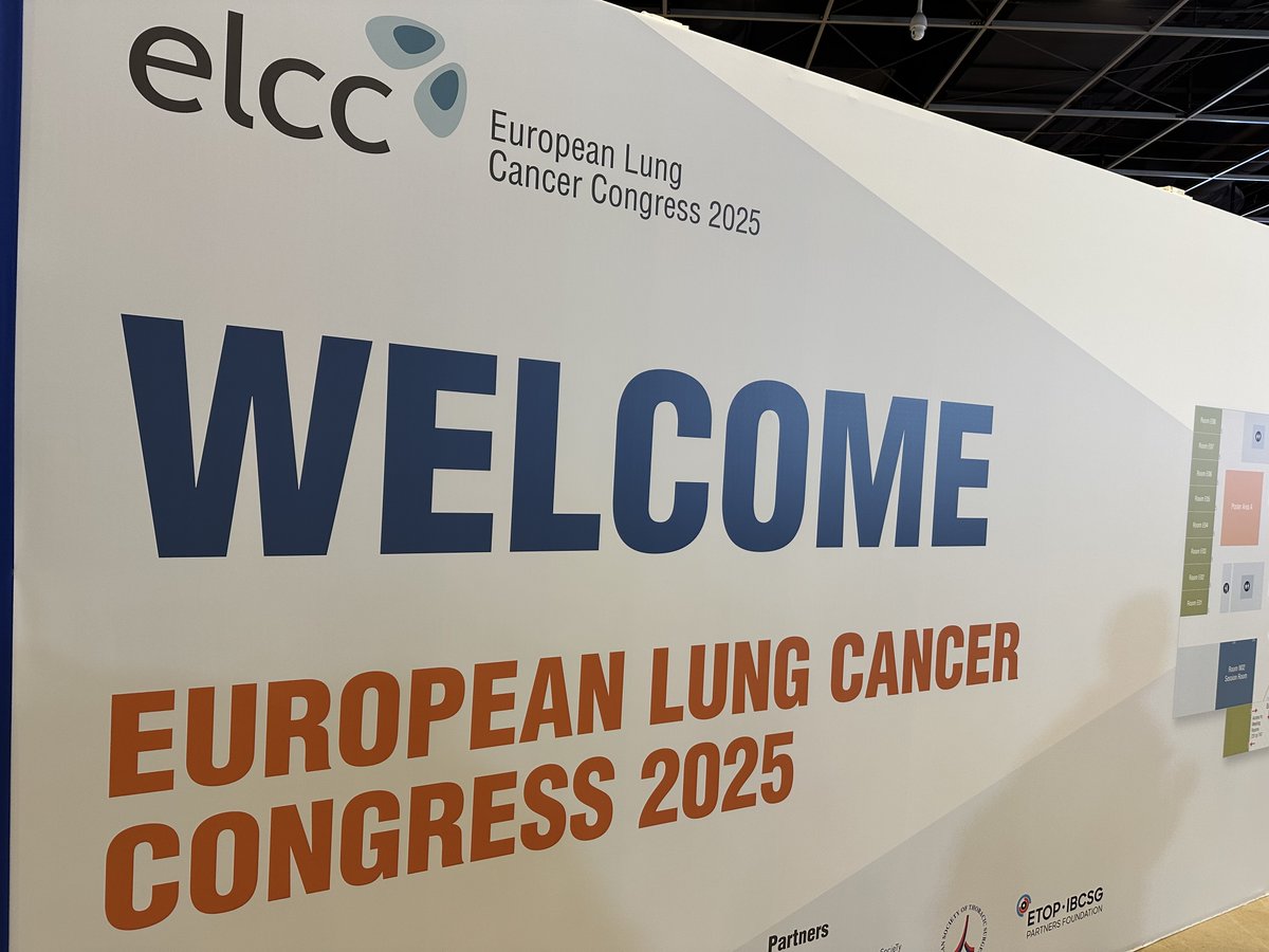Mat_Guc's tweet image. #ELCC25 in Paris has started
with @ESTRO_RT being a partner of the meeting
Such multidisciplinary meetings are THE place to learn from our neighboring disciplines & teach them about the value of Radiation Oncology
Tomorrow: borderline resectable stage III NSCLC, hot topic