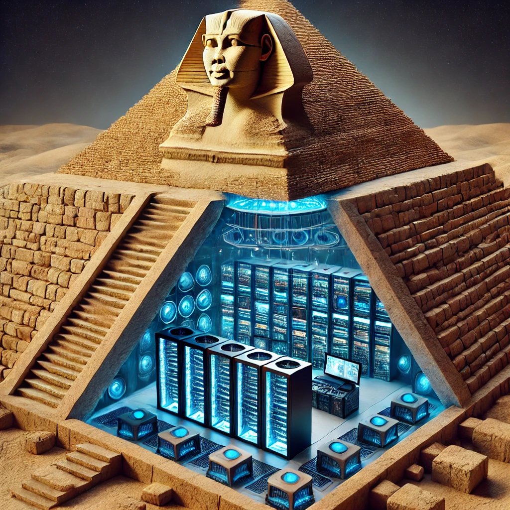 EcoTaurusCoin's tweet image. What if ancient civilizations built the foundations of modern technology? The ultimate crossover of the past and future lies beneath the pyramids. #MindBlown #TechOrigins #EgyptUnraveled #VisionaryVibes #Trendsetter #呪術廻戦