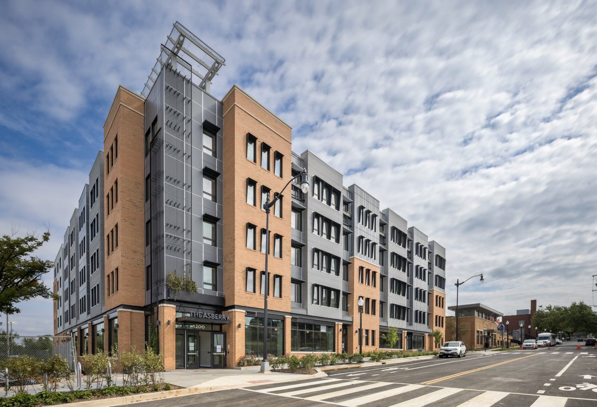 PHIUS1's tweet image. Congratulations to The Asberry at Barry Farm team! Your mixed-use, new construction project in Washington, DC is now Phius CORE 2021 Certified!

#phius #passivehouse #phiuscore #phiuscertified