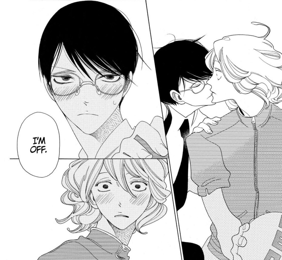 onigiroe's tweet photo. daily i love sajou and kusakabe tweet https://t.co/FzinHillLi