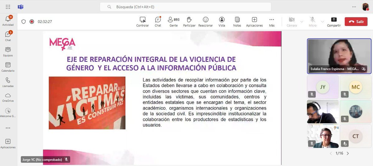 Defensoría del Pueblo de Ecuador (@defensoriaec) on Twitter photo 1️⃣Eulalia Franco, abogada del Centro de Atención Integral a Víctimas de Violencia de Género "Manuela León" de la Aso. de Mujeres por la Equidad de Género y <a href="/MEGA_MujeresEC/">MEGA Mujeres</a>, presentó el tema: "El acceso a la información pública en el litigio de casos de violencia basada en género" 1️⃣Eulalia Franco, abogada del Centro de Atención Integral a Víctimas de Violencia de Género "Manuela León" de la Aso. de Mujeres por la Equidad de Género y <a href="/MEGA_MujeresEC/">MEGA Mujeres</a>, presentó el tema: "El acceso a la información pública en el litigio de casos de violencia basada en género"