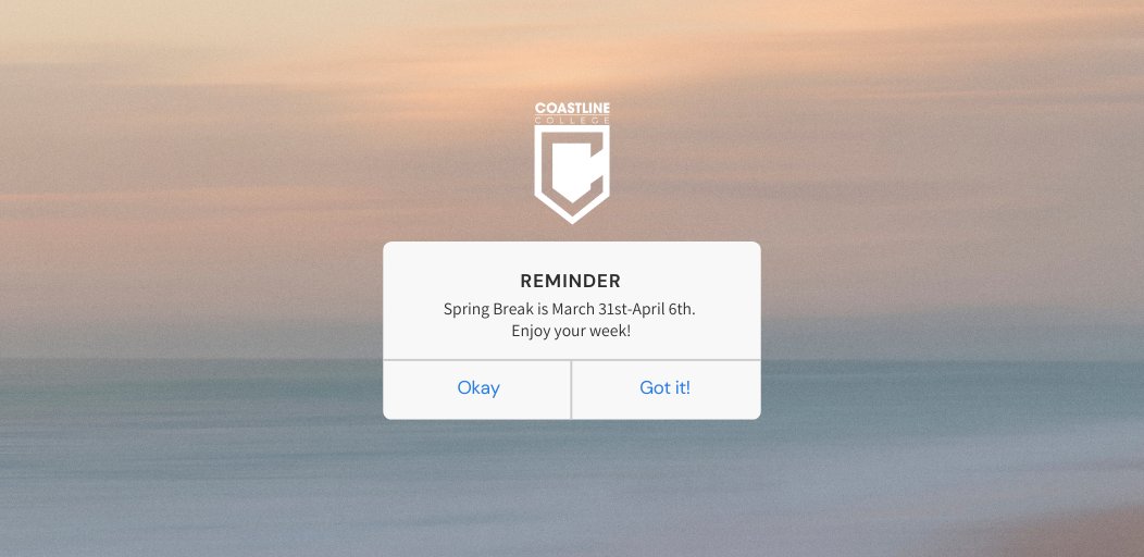 There will be no classes Monday, March 31st- Sunday, April 6th. Enjoy your Spring Break! ☀️