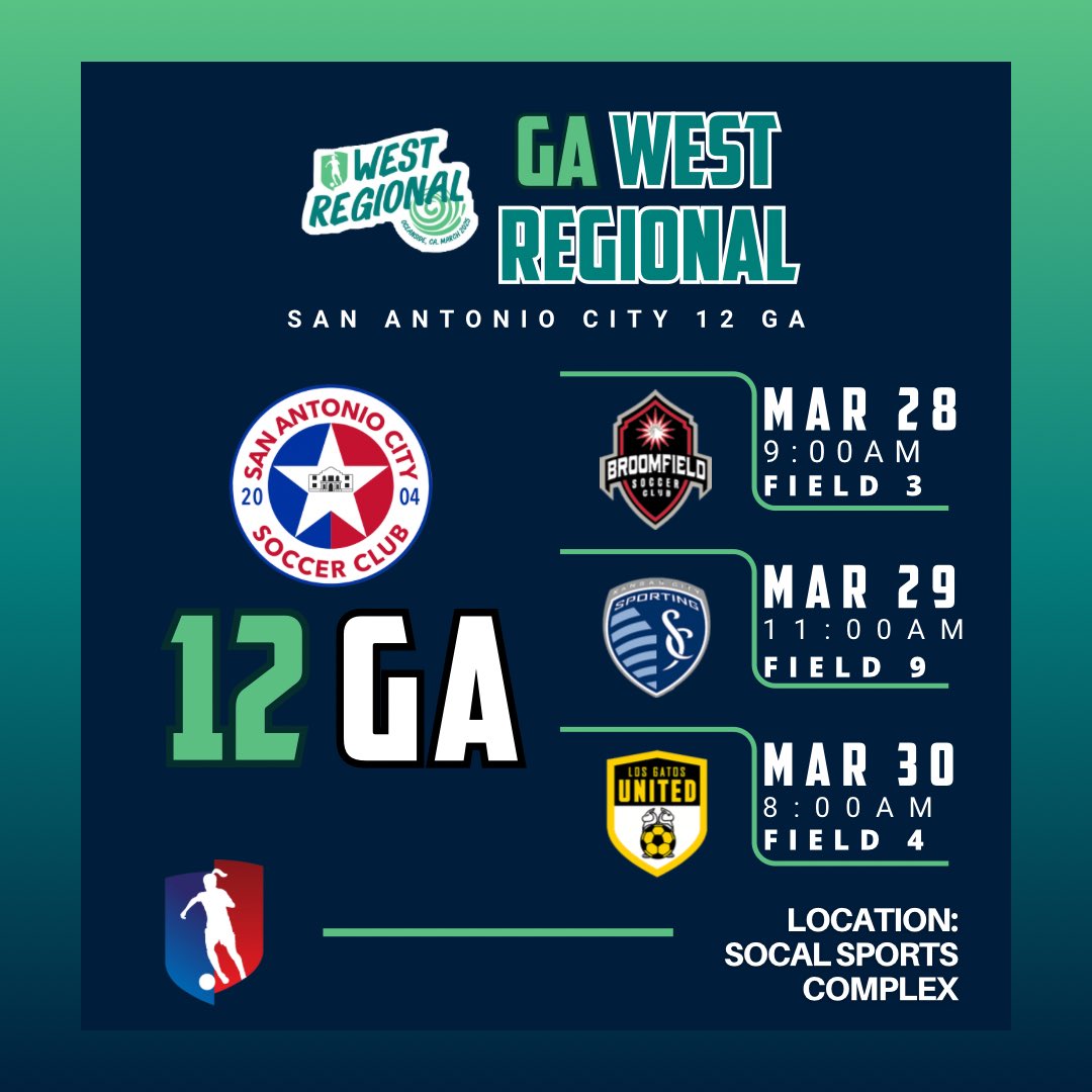 sacitysc's tweet photo. California bound! ✈️⚽🌊 Our SA City 2011GA, 2012GA & 2013 Pre-GA teams are off to Oceanside, CA for the GA West Regional Showcase! Time to show out & rep the 210! 💪🔥 Good luck & safe travels! #SACitySC @GAcademyLeague https://t.co/ZioeCnsTPd