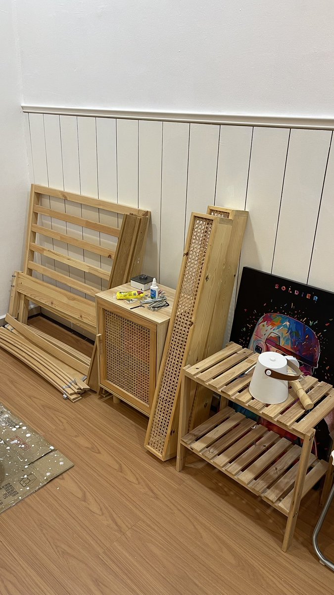 iametalogical's tweet photo. Letgo Sampai Jadi : RM650
1x Ikea Tarva Bed Frame
2x Wall Shelf
2x Rotan Wall Shelf
1x Rotan Side Table
1x Side Table (Small)
Ws/Call : 0129477272 (Area Kuantan) | @KuantanTV https://t.co/1UtCfJicFk
