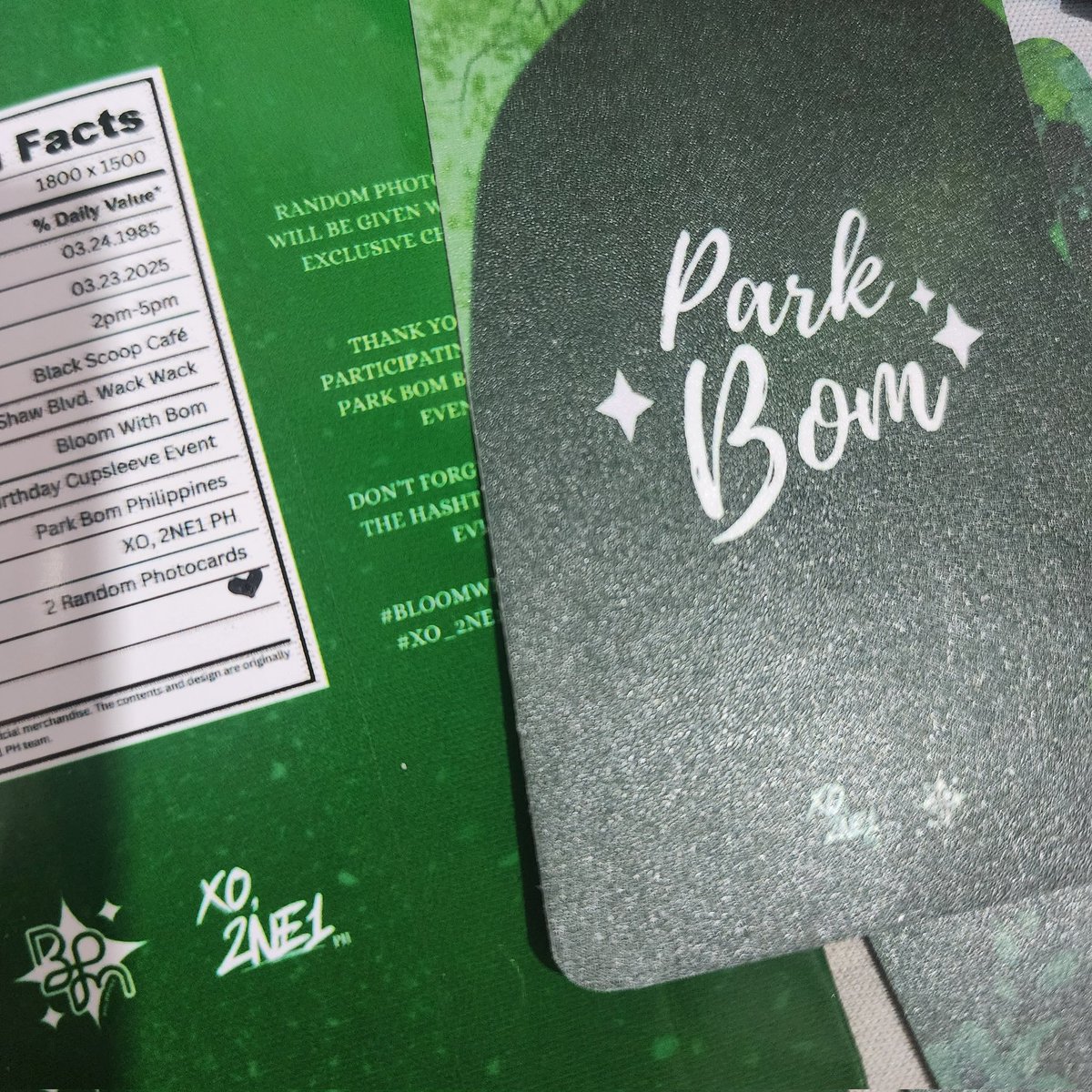 Another supplied printing inclusions for a cupsleeve event 💚

#BluerberriWorks
#PrintingService