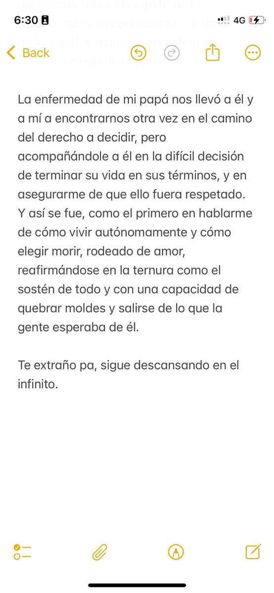 Maria Fernanda Perico (@the_parrotgirl) on Twitter photo Sobre mi papá, su muerte y su decisión de irse en sus términos, amparado por el derecho a la eutanasia reconocido por la <a href="/CConstitucional/">Corte Constitucional</a>. Su derecho fue garantizado, pero en el camino le impusieron barreras, le brindaron información errada y cuestionaron su derecho a decidir⬇️ Sobre mi papá, su muerte y su decisión de irse en sus términos, amparado por el derecho a la eutanasia reconocido por la <a href="/CConstitucional/">Corte Constitucional</a>. Su derecho fue garantizado, pero en el camino le impusieron barreras, le brindaron información errada y cuestionaron su derecho a decidir⬇️