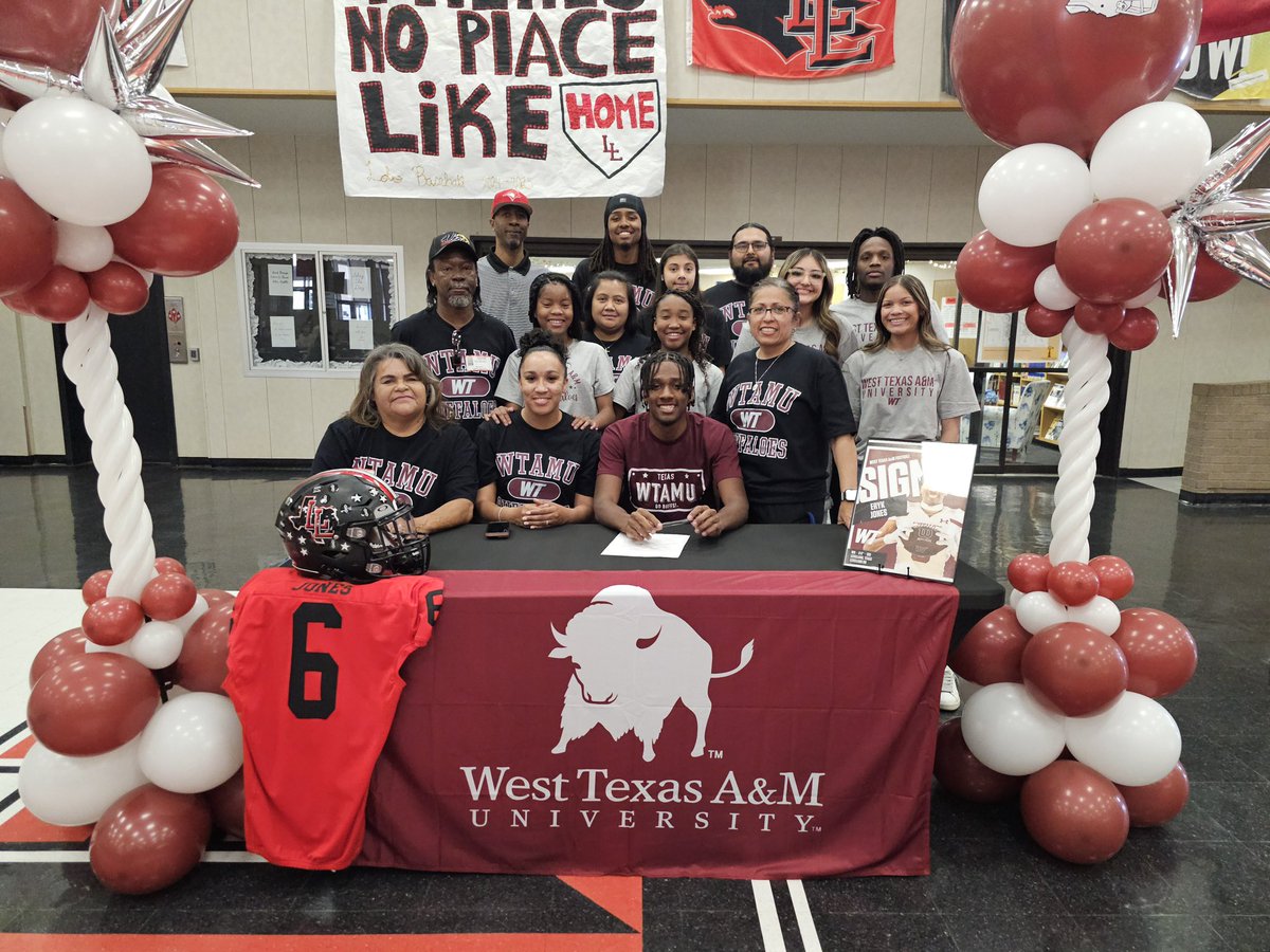 Eryk Jones (@joneseryk1127) on Twitter photo I want to thank my friends, family and coaches for helping me reach this goal!
#GoBuffs
<a href="/WTAMUFootball/">Buffalo Football</a>
<a href="/CoachLLeong/">Lyle Leong Jr.</a>
<a href="/CoachJoshLynn/">Josh Lynn</a>
<a href="/806hsscmedia/">Jasone Pearson</a> I want to thank my friends, family and coaches for helping me reach this goal!
#GoBuffs
<a href="/WTAMUFootball/">Buffalo Football</a>
<a href="/CoachLLeong/">Lyle Leong Jr.</a>
<a href="/CoachJoshLynn/">Josh Lynn</a>
<a href="/806hsscmedia/">Jasone Pearson</a>