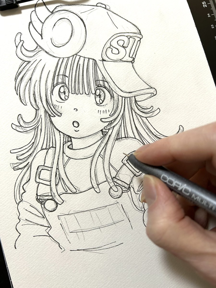 トレンドにペン入れが…Σ(・ω・ノ)ノ! 