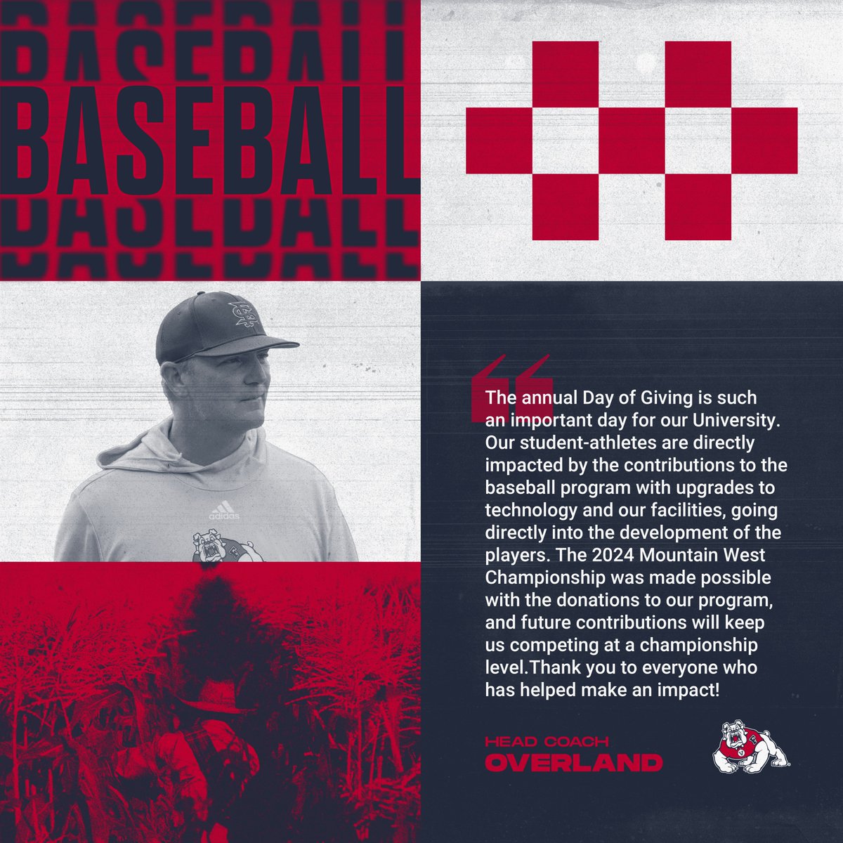 🗣️ a message from The Skipper

It's not too late to support the Diamond 'Dogs‼️

🔗crowdfunding.fresnostate.edu/project/46148