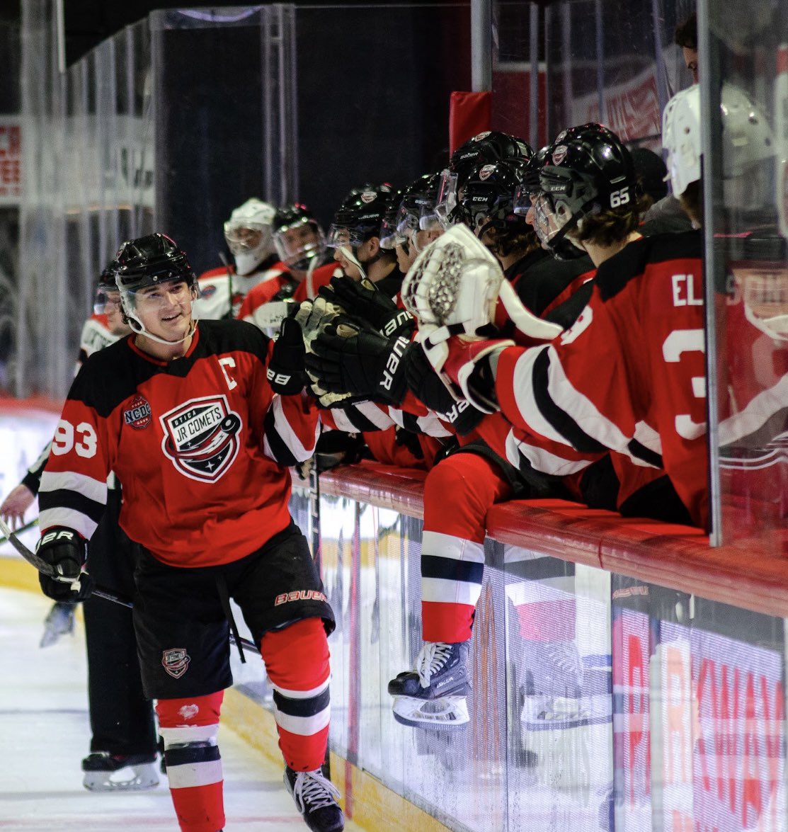 Congratulations to Captain Dan Urban on breaking the single season point record in the Utica Jr Comets six year history. Record previously held by Payne Gatewood.

Dan Urban recorded 60 pts in 53 games.

Congrats Captain!

Good luck in the playoffs!

<a href="/NCDCJrHockey/">NCDC Hockey</a>