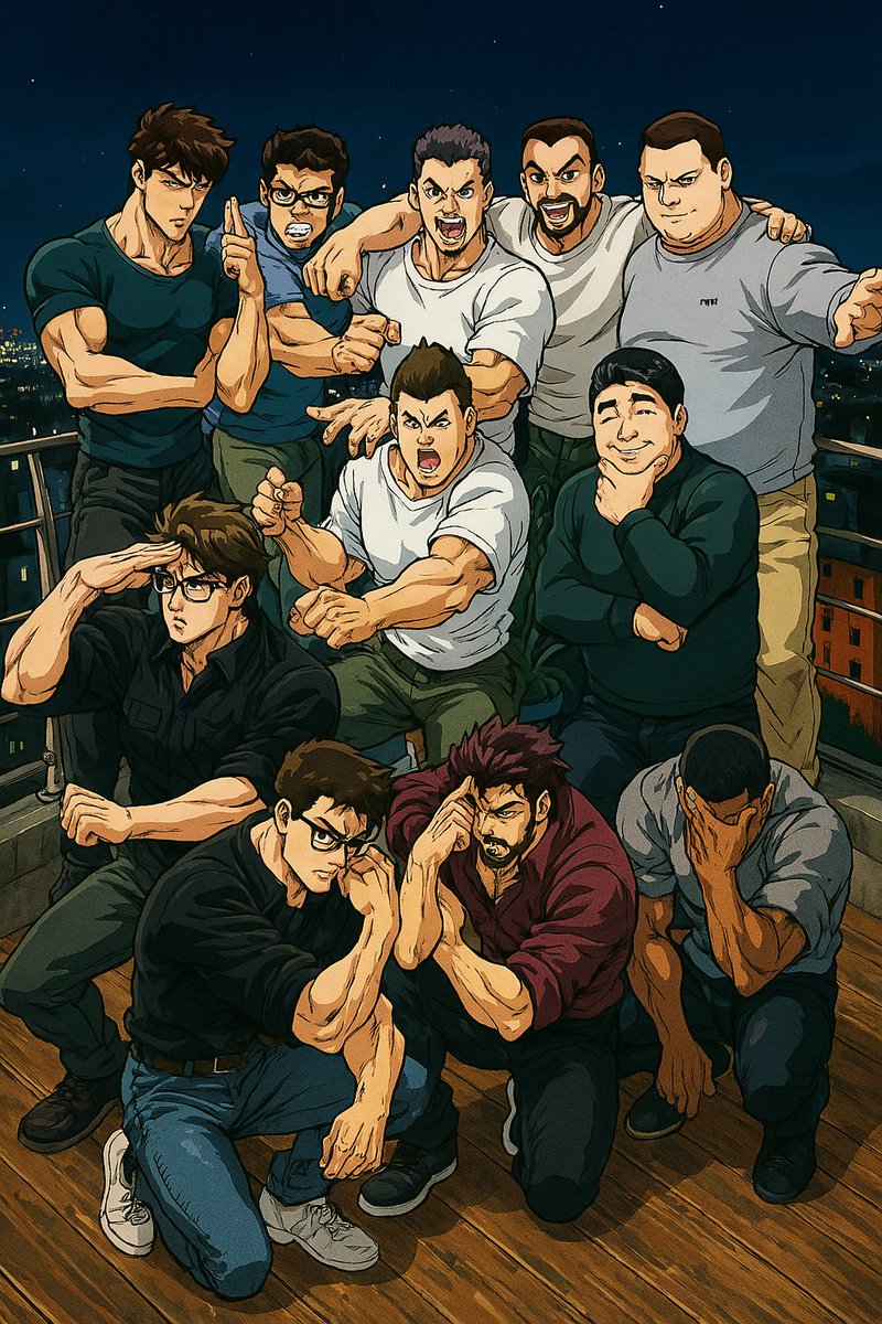 skomorokh.eth (@ilia_shirobokov) on Twitter photo Okay, Ghibli is nice and all…
but here’s <a href="/nil_foundation/">=nil; Foundation</a>’s anime squad in JoJo style
(yes, we do pose dramatically before meetings) Okay, Ghibli is nice and all…
but here’s <a href="/nil_foundation/">=nil; Foundation</a>’s anime squad in JoJo style
(yes, we do pose dramatically before meetings)