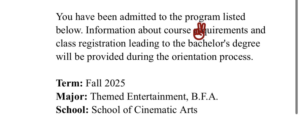 StacieMWheeler's tweet photo. Omg guys, she got into the USC School of Cinema-Television! So much hard work went into this. I’m beyond proud to be her mom. I was undeclared for my first 2 years, because I was scared to apply to film school. I’m speechless. #IGotIntoUSC #FightOn ✌️ https://t.co/cHTpx0I1as