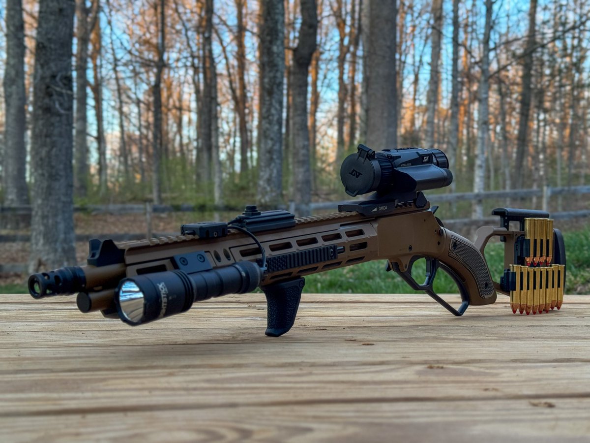 RonnieAdkins's tweet photo. What a beautiful build in partnership with @madpigcustoms, @MidwestIndinc, and @silencerco (not yet arrived). 

I just couldn’t wait to share it. Marlin 1895 chambered in my favorite Government, the 45-70. https://t.co/1onhdrvxxI