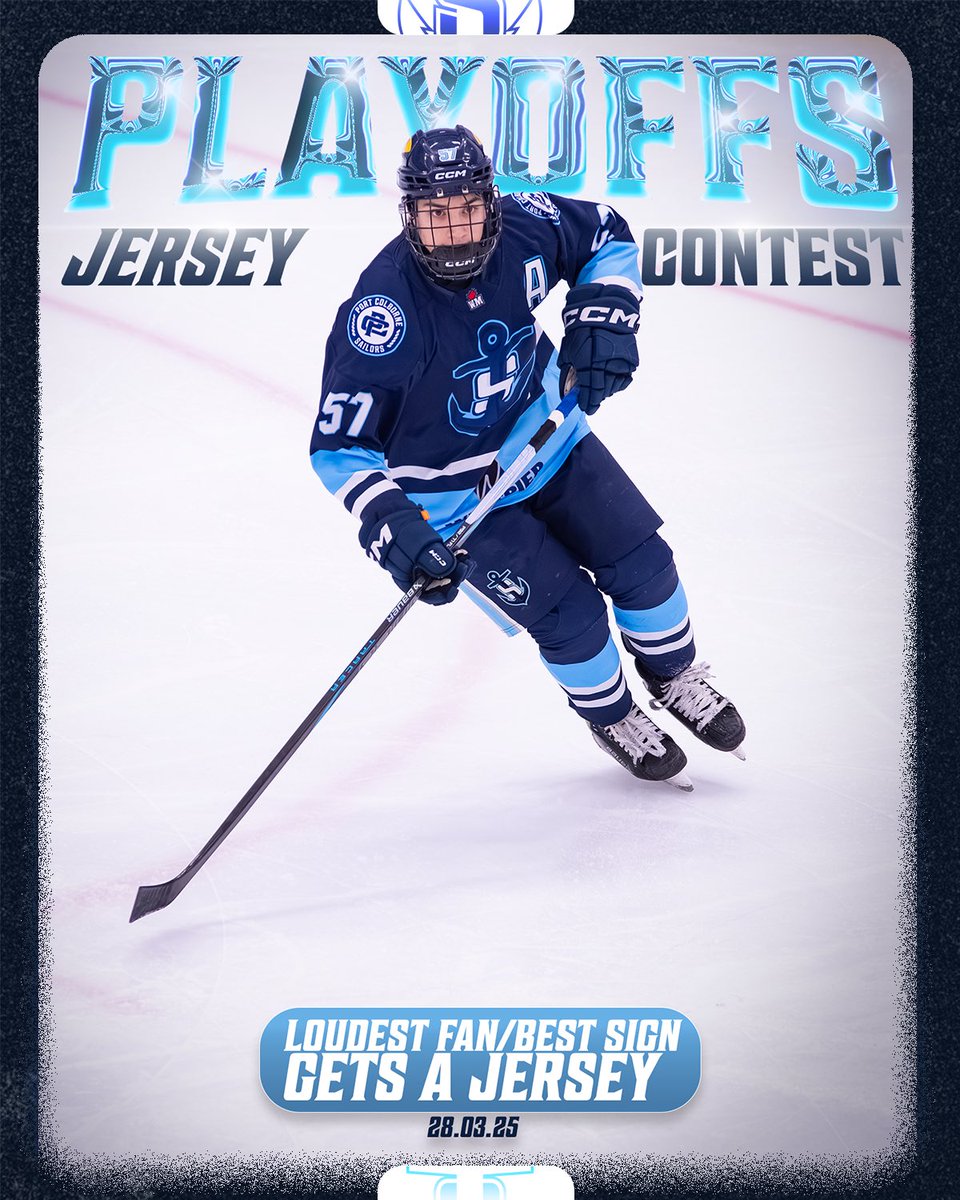 Loudest Fan or Best Signs Wins a Jersey👀 

📍: Vale Centre, March 28

#tooyoung #playoffs