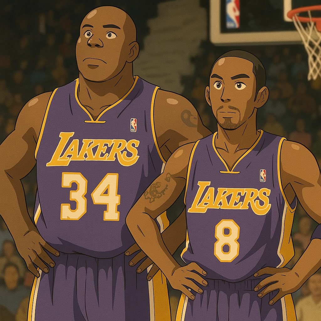 DevInTheLab's tweet photo. The NBA  in the ghibli multiverse … would be a fire anime https://t.co/WNUEL17Dro