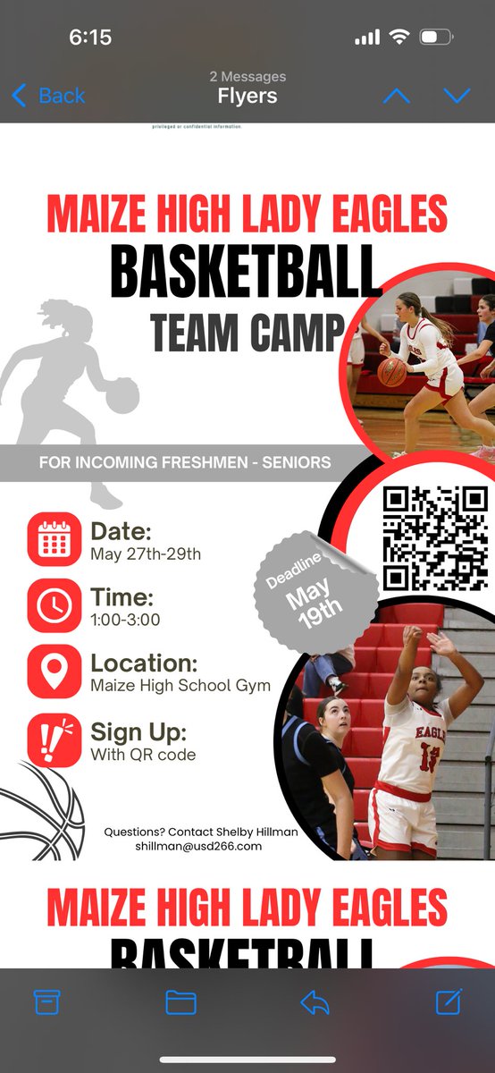 Kick your summer off with some bball and fun! #LadyEagles