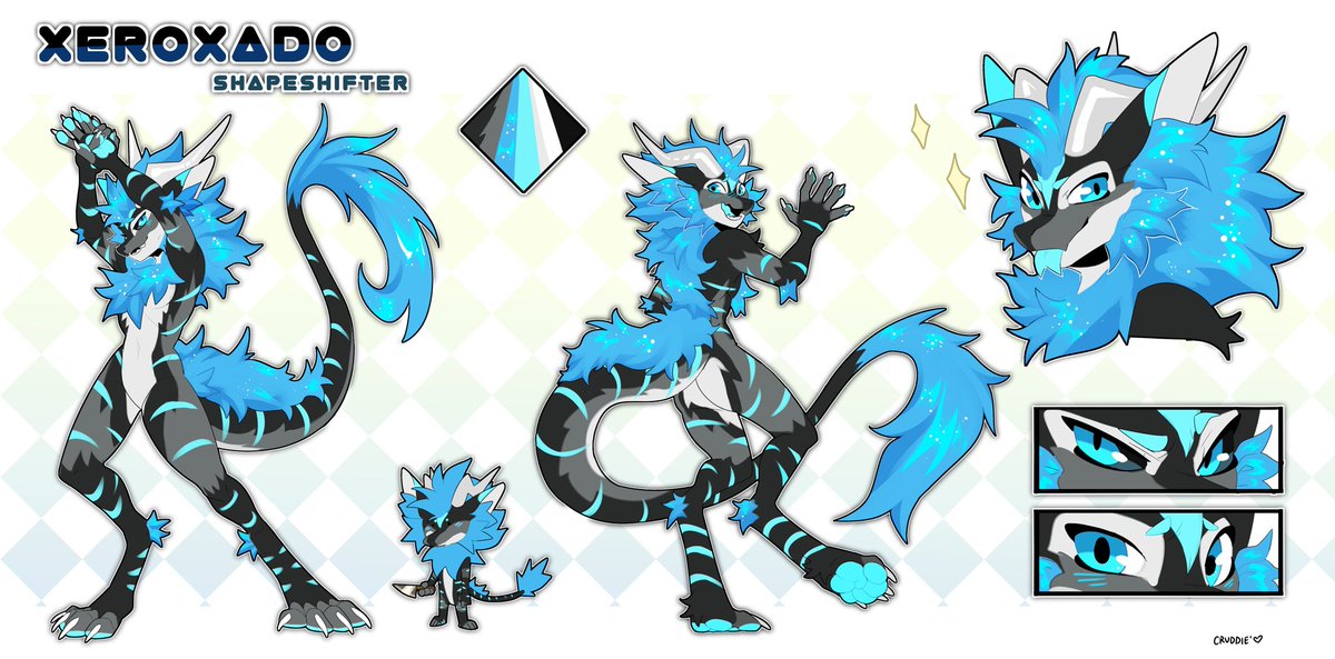 Blue nardo anyone?
Comm for <a href="/xeroxado/">xeroxado</a> 🩵💙✨