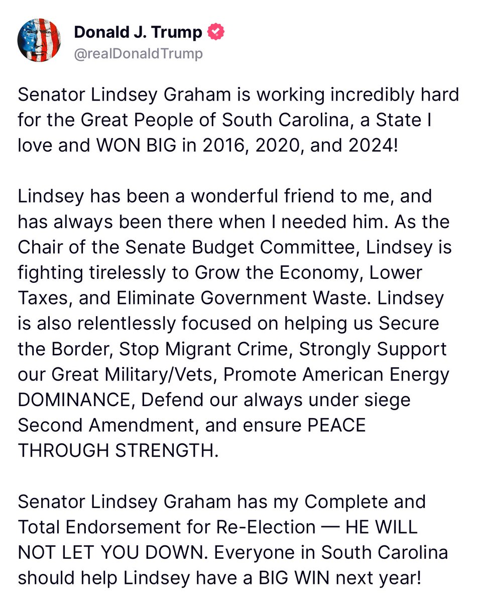 🇺🇸🎙Chad “ThugZilla”Caton🎙🇺🇸 (@imfiredup2) on Twitter photo Sorry Mr. President Respectfully.
South Carolina is our state we live in. You are shielded from a lot.
<a href="/LindseyGrahamSC/">Lindsey Graham</a> will be challenged in the primaries. I understand you are playing a game.
But South Carolina is done with Lady G. Sorry Mr. President Respectfully.
South Carolina is our state we live in. You are shielded from a lot.
<a href="/LindseyGrahamSC/">Lindsey Graham</a> will be challenged in the primaries. I understand you are playing a game.
But South Carolina is done with Lady G.