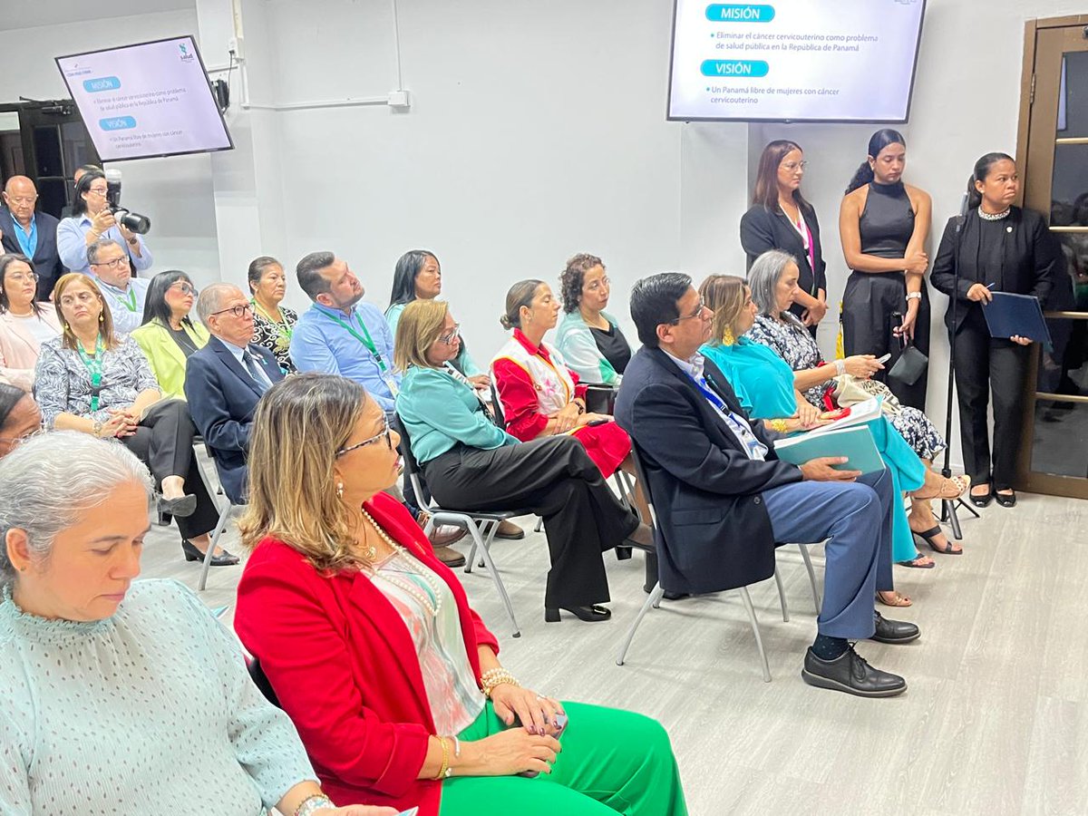 Estuvimos en el lanzamiento de la campaña para la prevención del cáncer cérvico uterino, reafirmamos nuestro compromiso con la salud de las mujeres panameñas.