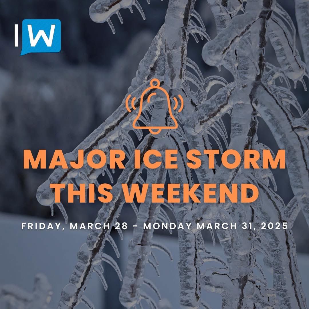 Heads up - Deliveries for this weekend and Monday morning may be affected by the storm. 

Deliveries may be pushed until after the storm for the safety of our drivers. 

Thank you for your understanding. We will notify any customers affected if we need to delay your delivery.