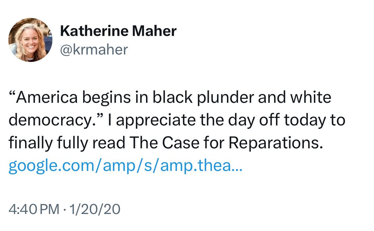 Hope you had a nice day off, <a href="/krmaher/">Katherine Maher</a>!
