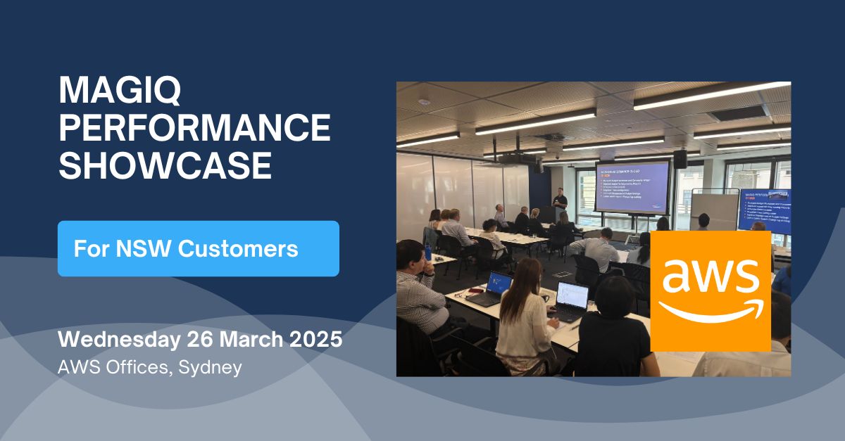 MAGIQSoftware's tweet image. We had a fantastic time showcasing MAGIQ Performance to our NSW customers! Thanks to Darebin City Council for their insights and @awscloud  for hosting us. Can&apos;t wait for next year&apos;s event! Next stop is Wellington!

#magiqsoftware #magiqperformance #publicsectorsoftware…
