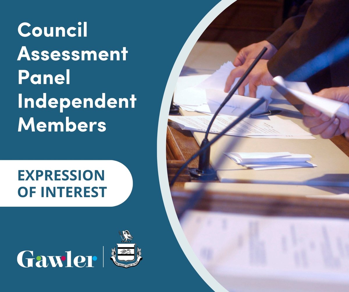 Last Call – Expressions of Interest Closing Soon!

For more details, visit 👉 gawler.sa.gov.au/your-council/c…