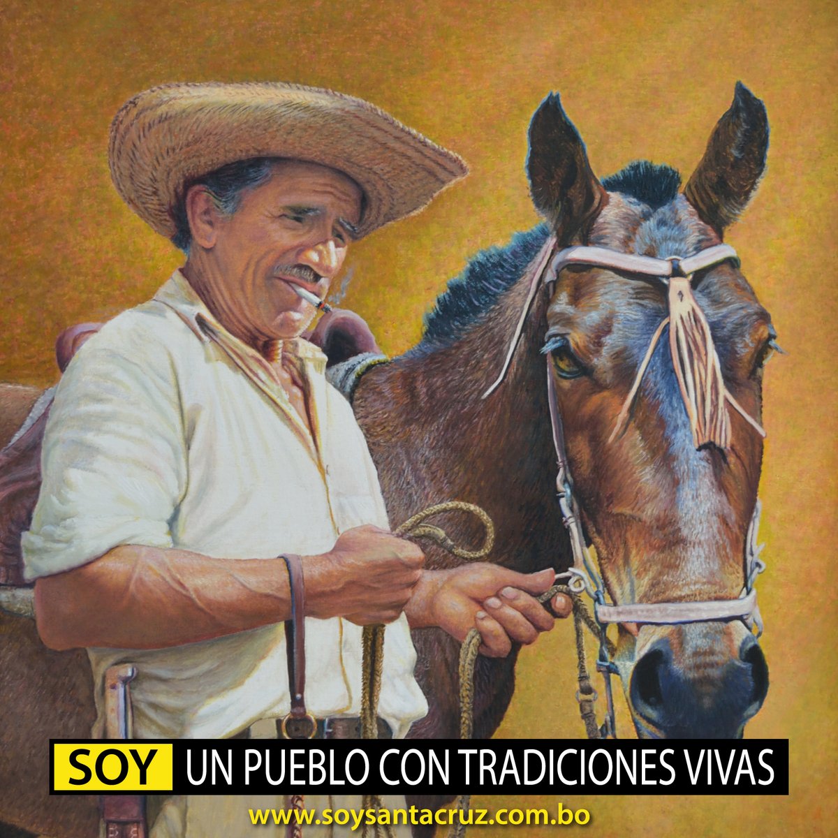 SoySCBolivia's tweet photo. POSTALES "SOY": Un poco de lo que somos y tenemos, otro tanto de lo que sentimos y nos enorgullece, sin que falte una pizca de ese "no sé qué" que nos hace únicos a los cruceños.

Acá una postal de la colección, ¡compartí con tus amigos y familiares!
Richard Vaca Pereira Suárez. https://t.co/g8Q7oxNvQT