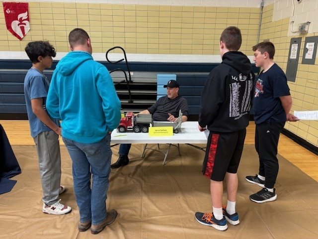 LCCMiddleSchool's tweet photo. Our 7th and 8th graders enjoyed a fun and educational afternoon learning more about careers at our Middle School Career Fair. A big thank you to all those who were able to come and talk with our students and share about their individual careers. https://t.co/hXozfNWOqp