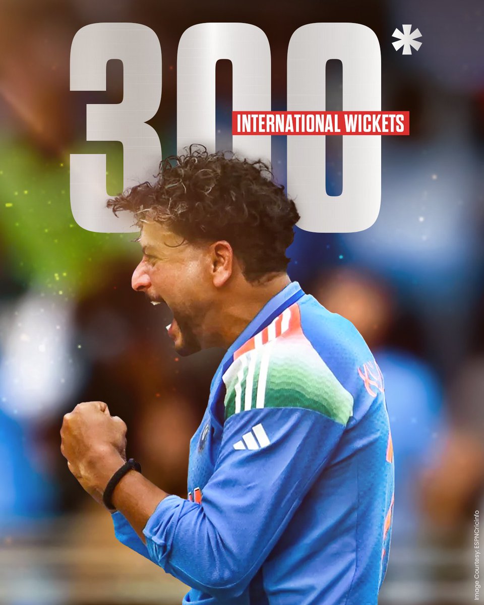 R62civ's tweet photo. Magical moments for Kuldeep yadav 
300 kit wicket taker ❤️
#ipl #ipl2025 #delhicapitals @imkuldeep18 https://t.co/Rc44bkgeiK