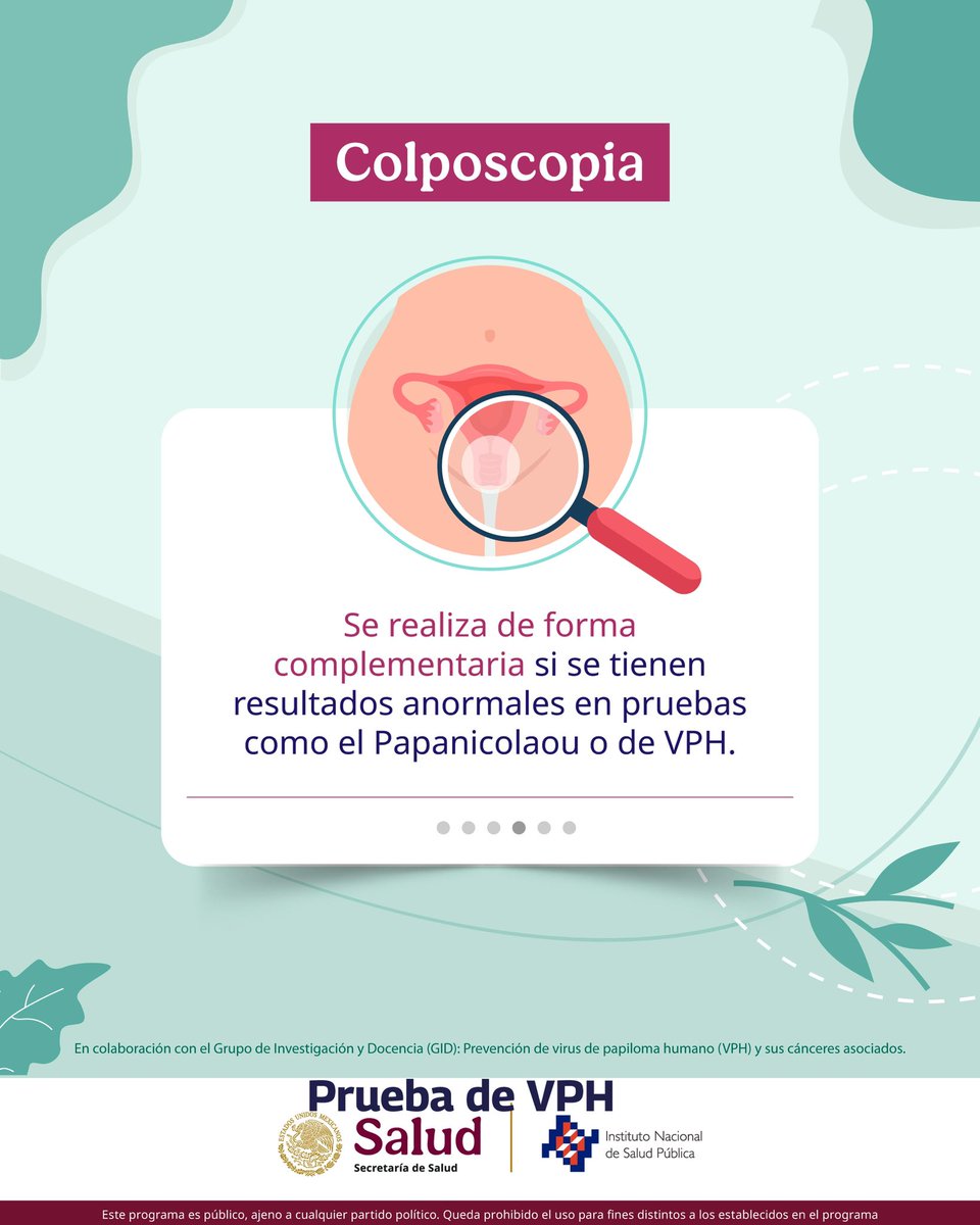 En el marco del Día Mundial de la Prevención de Cáncer de Cuello Uterino, te compartimos las principales pruebas para prevenir este cáncer. 📝✅

Recuerda consultar a tu especialista de confianza para más información. ℹ️