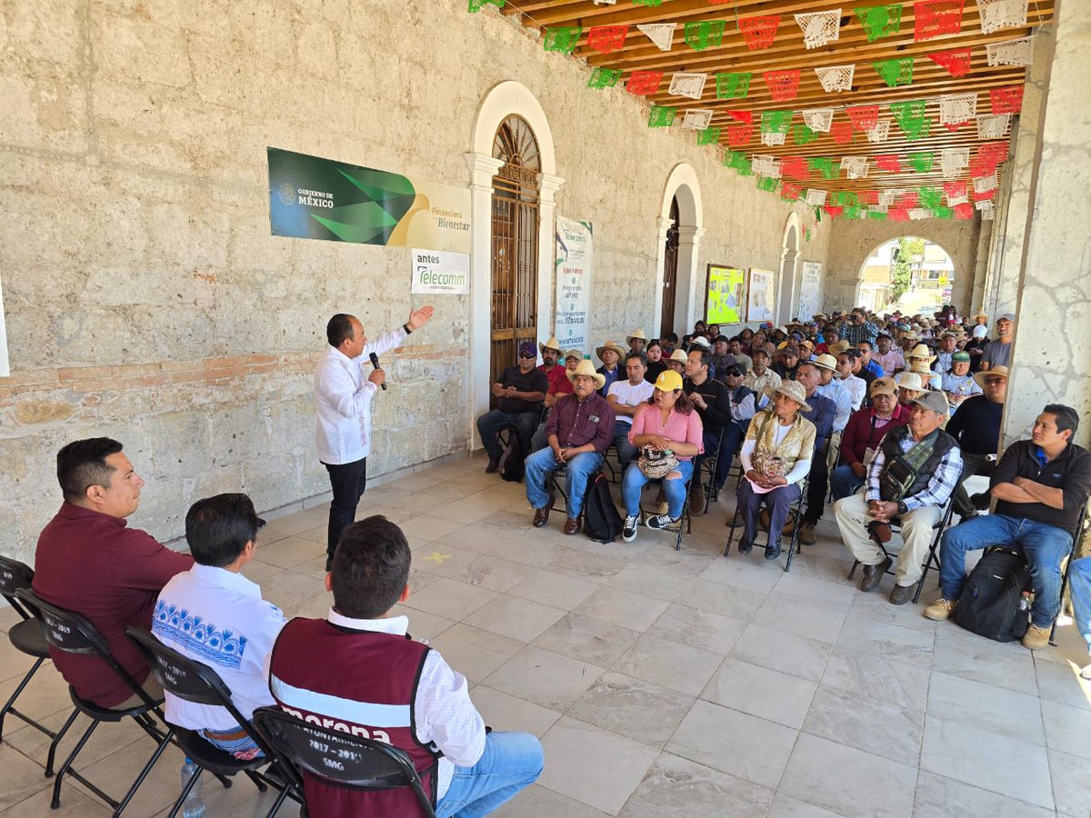 SergioLopez_S's tweet photo. Un gusto saber que San Miguel el Grande reafirma su compromiso con la #4T, al convertirse en el primer municipio del Estado, en cumplir la meta de afiliados que planteo la dirigencia nacional de nuestro partido #MORENA.
Sigamos construyendo el segundo piso de la cuarta transformación.
@LuisaAlcalde @CaroRangelG